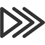 Fast Forward X3 SVG Icon